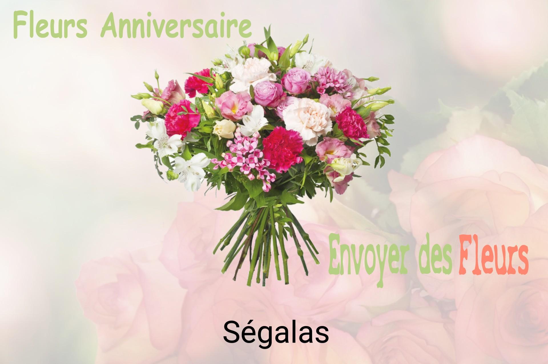 Bouquet de fleurs d’anniversaire livré à Ségalas